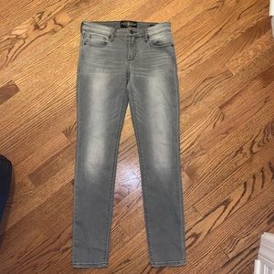 Lucky Brand grey skinny jeans